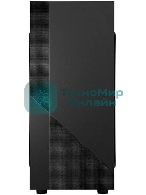Компьютерный корпус Accord K-16 черный без БП ATX 6x120мм 2xUSB2.0 1xUSB3.0 audio