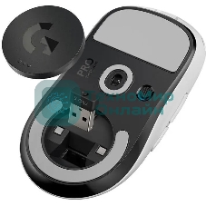 Мышь беспроводная Logitech G PRO X SUPERLIGHT белый, 25600 dpi, радиоканал, USB, кнопки - 5