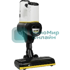 Пылесос вертикальный/ручной Karcher VC 6 Cordless ourFamily белый/черный, питание от аккумулятора, 250 Вт, уборка сухая, пылесборник 0.8 л, работа от АКБ max - 50 мин