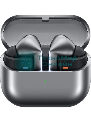 Наушники TWS Samsung Galaxy Buds 3 Pro серебристый, внутриканальные, Bluetooth, адаптивное шумоподавление, до 7 ч