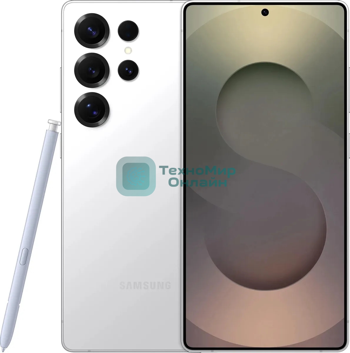 Смартфон Samsung Galaxy S25 Ultra 12/1024Gb, серебристый титан