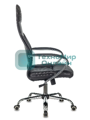 Кресло Бюрократ CH-608SL/ECO черный, экокожа