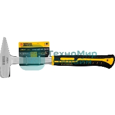 Молоток слесарный Denzel 600 г цельнометаллический, двухкомпонентная рукоятка