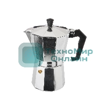 Кофеварка гейзерная AGNESS 944-004 МОНБЛАН на 6 чашек 300 мл