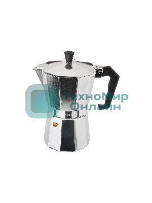 Кофеварка гейзерная AGNESS 944-004 МОНБЛАН на 6 чашек 300 мл