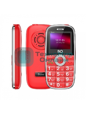 Мобильный телефон BQ 1867 Blues красный