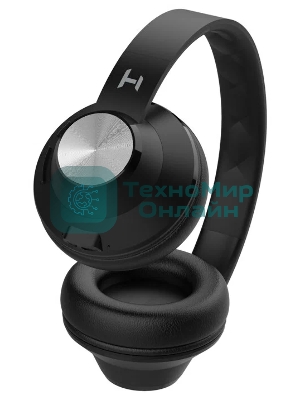 Беспроводные/проводные наушники Harper HB-412 черный, накладные, Bluetooth + проводной, до 8 ч