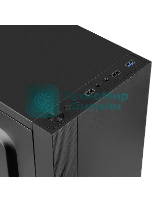 Компьютерный корпус Accord K-16 черный без БП ATX 6x120мм 2xUSB2.0 1xUSB3.0 audio