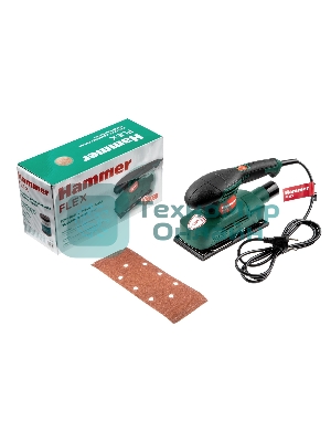 Плоскошлифовальная машина Haммer Flex PSM180 180Вт 12000об/мин 90x187мм