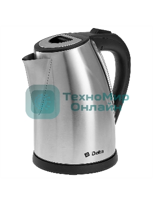 Чайник электрический Delta DL-1033 нержавеющая сталь