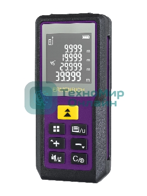 Лазерная рулетка ERMENRICH Reel PRO GM60, фиолетовый