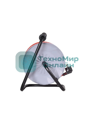 Удлинитель силовой Ресанта СУ-3х1,5-50/2 (61/118/12) 3x1.5кв.мм 4розет. 50м ПВС катушка красный