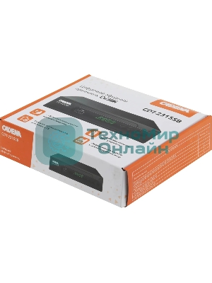 Приставка для цифрового ТВ Cadena CDT-2315SB черный, DVB-T2, DVB-T, HDMI, USB 2.0