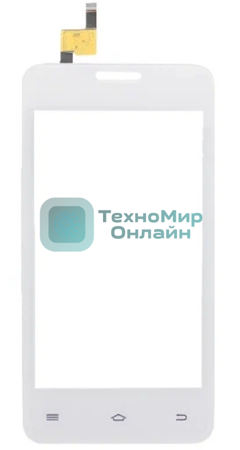 Сенсорное стекло (тачскрин) для Fly FS403 Cumulus 1, белое