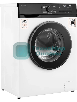 Стиральная машина Weissgauff WM 45127 DC Inverter Steam белый, загрузка фронтальная 7 кг, 1200 об/мин., класс: А+++
