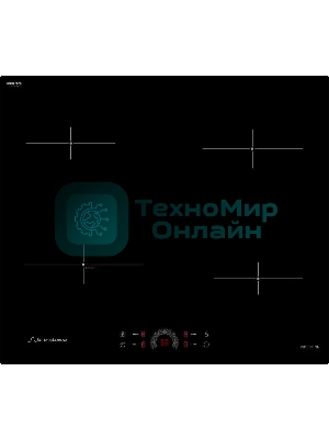 Индукционная варочная поверхность стеклокерамическая, Ширина: 60 см; Стекло: ILVA; 4 конфорки индукционного нагрева: 2 х диаметром?,160 мм; 1400 Вт; 1 х диаметром?,180 мм; 1800 Вт; 1 х диаметром ?,210 мм; 1800/2200 Вт; Сенсорное управление(слайдер); 9 уровней мощности; Boost функция; Таймер(отсчет времени/выбор конфорки); Звуковой сигнал; Безопасное автоотключение; Блокировка от детей/Блокировка панели управления; Индикатор остаточного тепла; черный/ без рамки; Размер(ШхГхВ): 590x520x60 мм