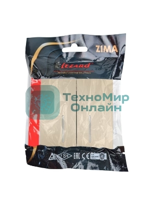 Выключатель LEZARD 704-3688-112QC 2-кл. с индик. СП ZIMA IP20 10А безвинт. зажим, зол.