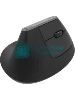 Мышь беспроводная/проводная Logitech MX Vertical графитовый, 4000 dpi, радиоканал, Bluetooth, USB, кнопки - 6