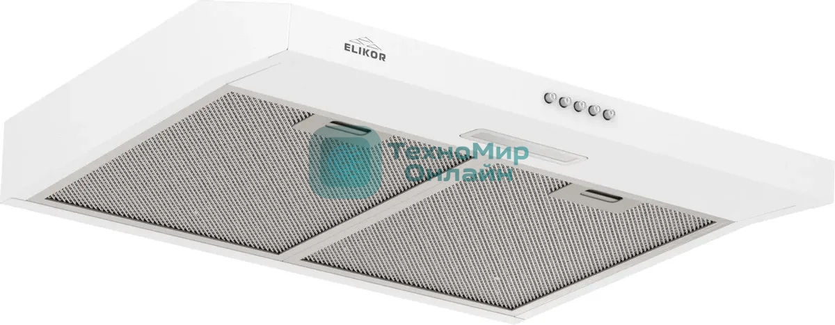 Вытяжка подвесная Elikor Eco ONE 60 WH белый, 60 см, 400 м³/ч, 51 дБ
