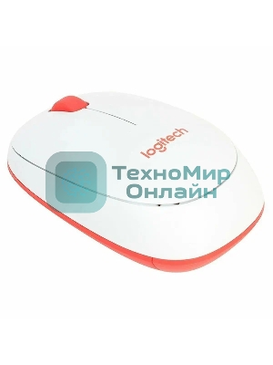 Комплект клавиатура+мышь Logitech MK240 Nano беспроводной, USB, 1000 DPI, белый