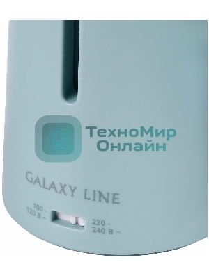 Отпариватель Galaxy Line GL 6196 голубой, 700 Вт, 17 г/мин, 150 мл