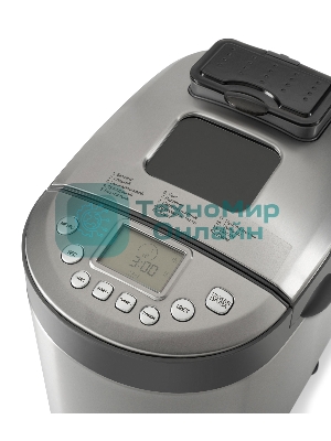 Хлебопечка Hyundai HYBM-4082 550 Вт, серый/серебристый