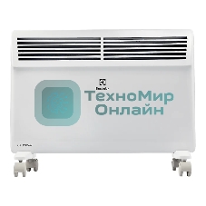 Конвектор электрический Electrolux ECH/AS2 -1500 MR белый, 1500 Вт, 20 м2, термостат