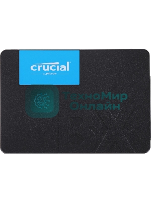 Накопитель SSD Crucial BX500, 1Tb, SATA III, 2.5