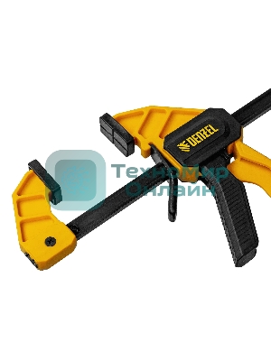 Струбцина Denzel F-образная, быстрозажимная, 300 х 55 мм, усиленный нейлоновый корпус