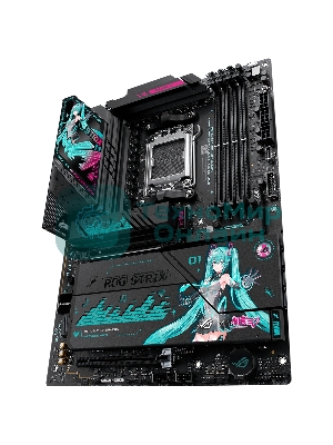 Материнская плата ASUS ROG STRIX X870E-H GAMING MIKU AM5 ATX 4xDDR5 2xPCIEx16 4xM.2 3xUSB-C HDMI 5GLAN Wi-Fi 7 