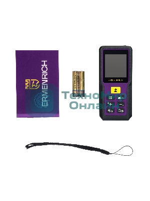 Лазерная рулетка ERMENRICH Reel PRO GM60, фиолетовый