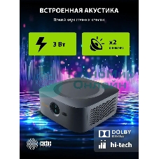 Проектор Cactus CS-E2.SG DLP 5600Lm (1920x1080) 200000:1 ресурс лампы:20000часов 1xUSB typeA 1xHDMI 4.2кг