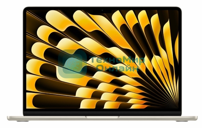 Ноутбук Apple MacBook Air 15 (2024) MXD33 15-inch M3 chip with 8-core CPU and 10-core GPU, 16GB, 512GB SSD - Starlight