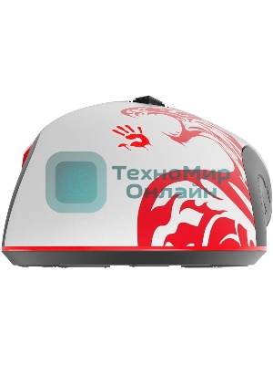Мышь беспроводная A4Tech Bloody R90 Plus Naraka белый, 5000 dpi, радиоканал, USB, кнопки - 8