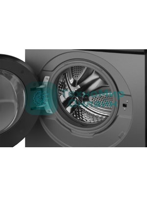 Стиральная машина Weissgauff WM 45127 Direct Drive Inverter Steam Deep Grey