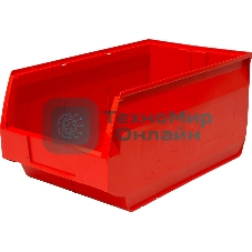 Ящик сплошной ТАРА.РУ Venezia 5006 красный 500х310х250мм PP 10044