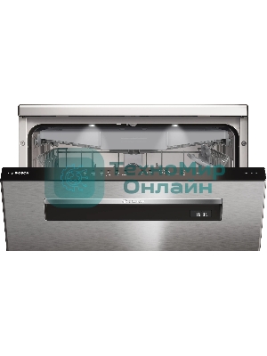 Посудомоечная машина Bosch SMP6EMI86Q, нержавеющая сталь, 60 см, 13 компл., сушка теплообменник, класс A