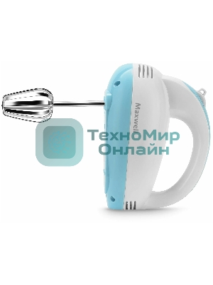 Миксер Maxwell MW-1360(W) Мощность 300 Вт.5 скорост. режимов.Номинальная потребляемая мощность 120 В