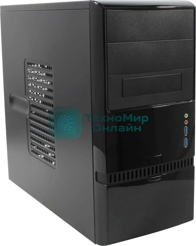 Компьютерный корпус Mini Tower InWin ENR-022BL U3.0*2+A(HD) mATX 6143491