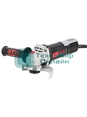 P.I.T. Шлифмашина угловая электрич. PWS125-C12 (1000Вт, 125мм, 3500-11000, М14, компаунд, подшипник)