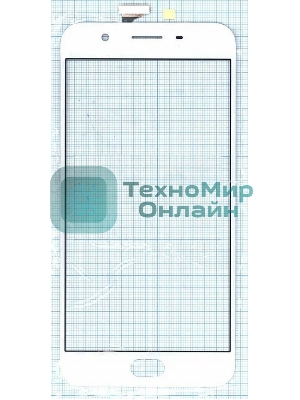 Сенсорное стекло (тачскрин) для OPPO A59S, белое