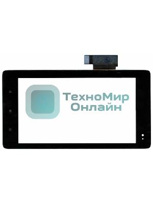 Сенсорное стекло (тачскрин) для Huawei Ideos S7 Slim S7-201u, черное