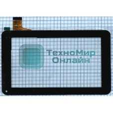 Сенсорное стекло (тачскрин) ZP9020-7, черное