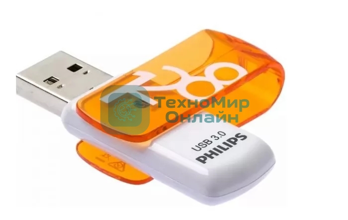 Флешка USB 128Gb PHILIPS VIVID3.0 128Gb, USB 3.0