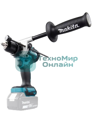 Дрель-шуруповерт аккумуляторная ударная бесщеточная Makita 18В, 13мм, 130Нм (без АКБ и ЗУ)