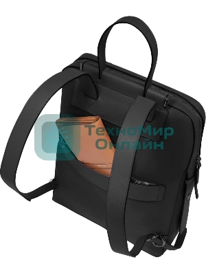 Рюкзак женский Piquadro Lyra CA4576W92T/N черный ткань/натур.кожа