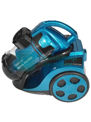 Пылесос Starwind SCV5630 бирюзовый/черный, 350/2000 Вт, уборка сухая, пылесборник контейнер 2.5 л