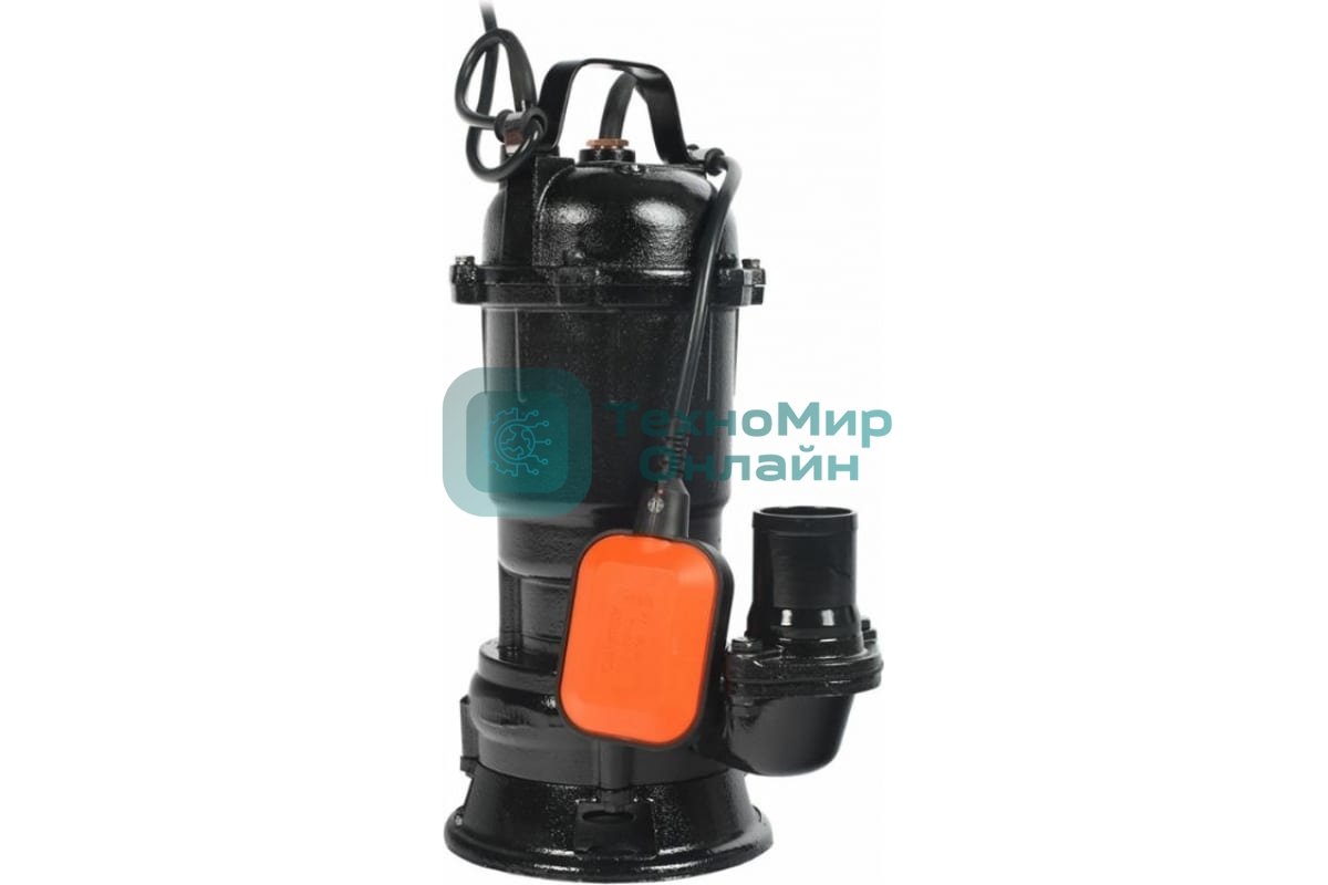 Насос PATRIOT FQ600С дренажный грязн.вода 600Вт, 4500л/ч корпус чугун, вес 15 кг.