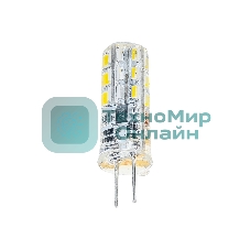 Лампа светодиодная Feron LED 2вт 12в G4 белый капсульная
