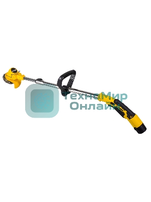 Триммер аккамуляторный Huter GET-12M-2Li, 12 В, 2 Ач